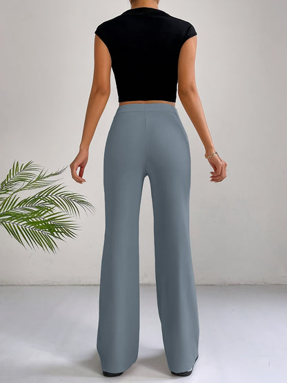 Marissa™ - Stylish High Waist Pintuck Pants