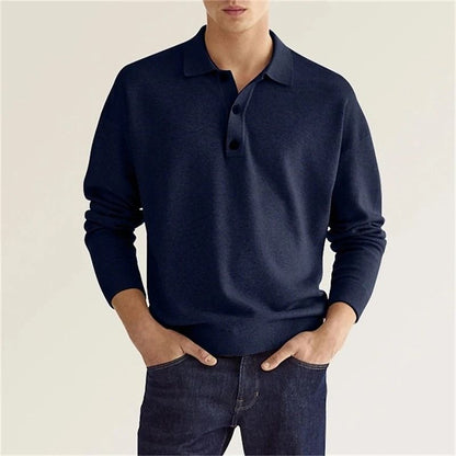 Levy™ - Long Sleeve Polo Shirt