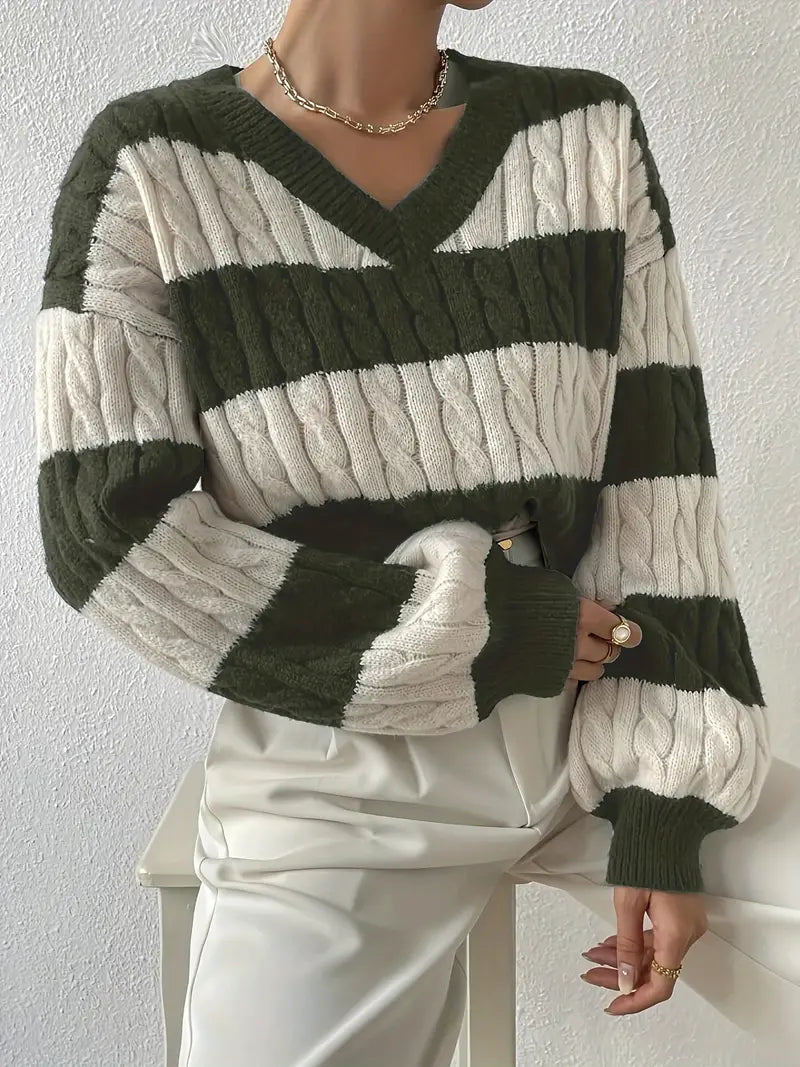 ZANOMI™ Pullover mit lockeren Schultern 