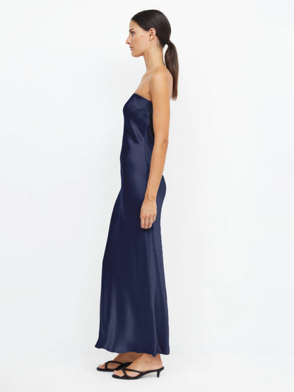 Novela™ - Satin Maxi Dress