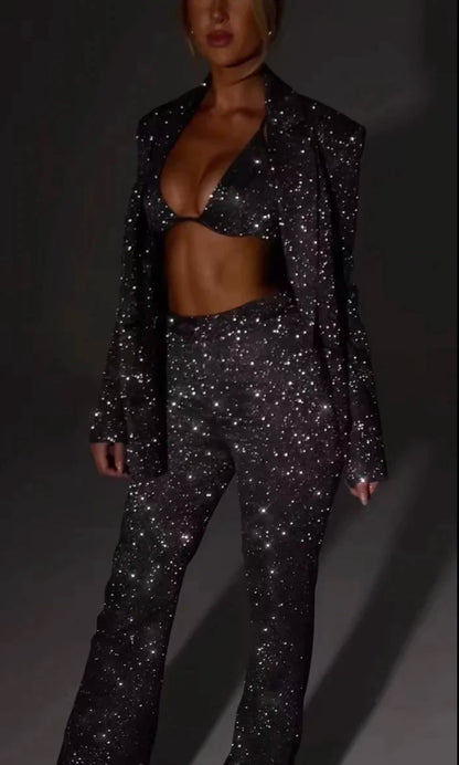 Chaney Suit I Glitter Party-suit