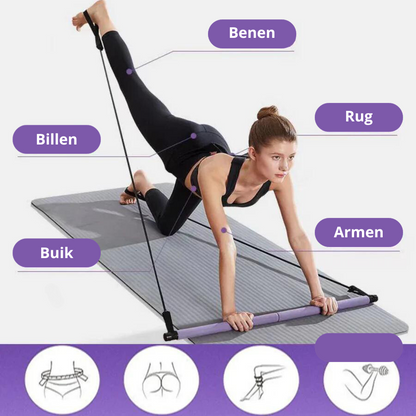 PilatesBar™ Versterk je lichaam, verbeter je geest.