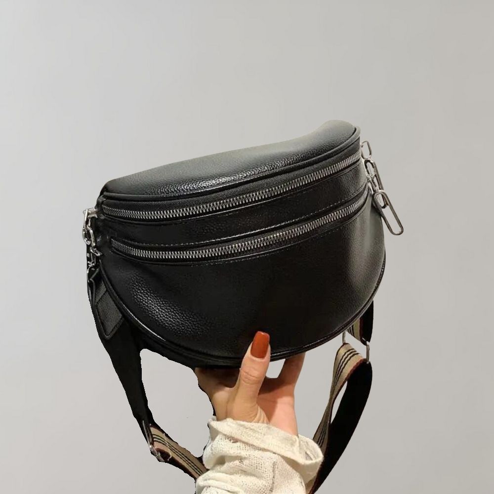 Athena™ | Crossbody bag with double zipper