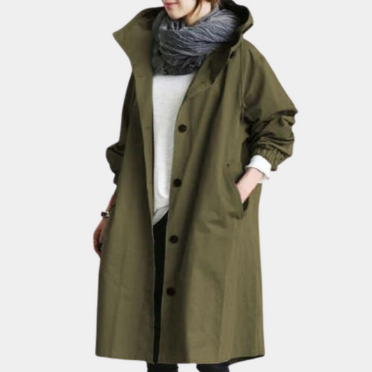 Alessia | Trendy Long Coat Autumn