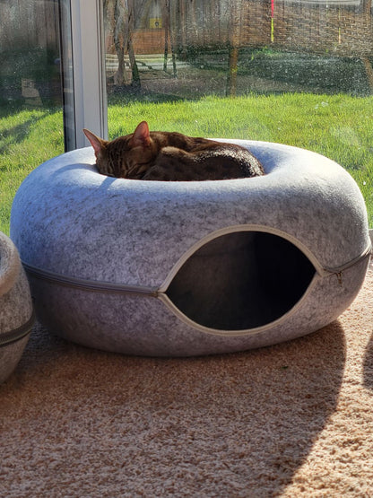 KittyCave™ | Paradise Cat Tunnel Bed