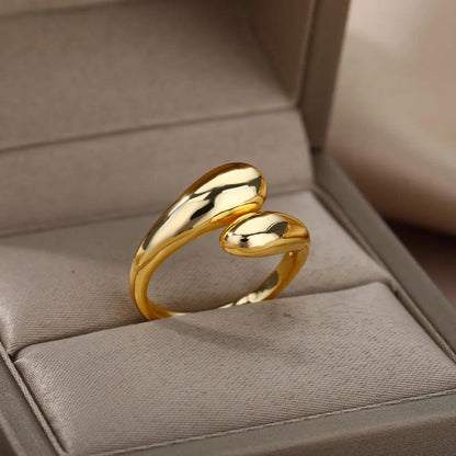 AMY™ | Open Gold Ring 