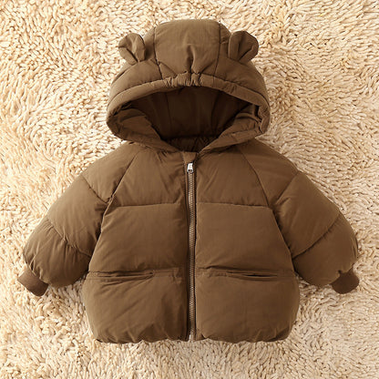 Iya™ | Baby Winter Coat (Unisex) with cute ears