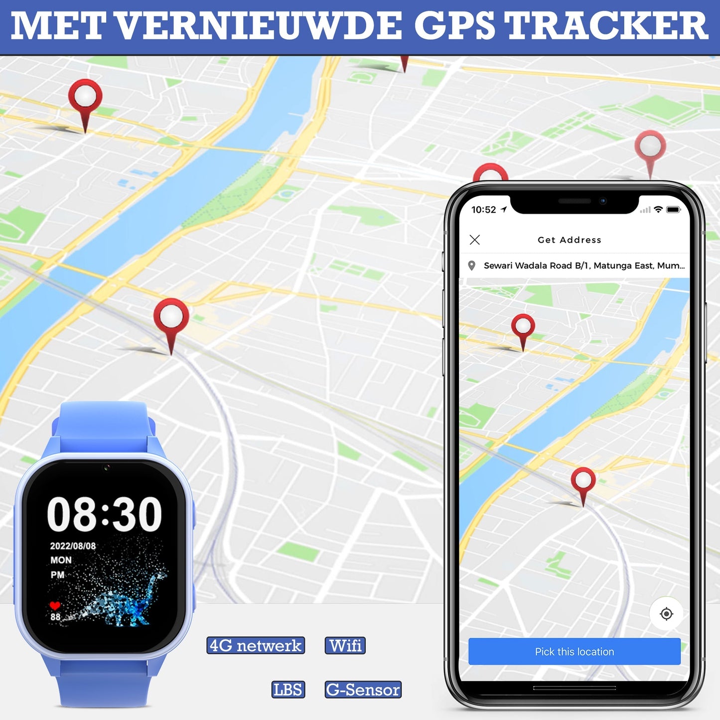 SmartGuard™ PRO | Avontuur en Veiligheid in één Smartwatch