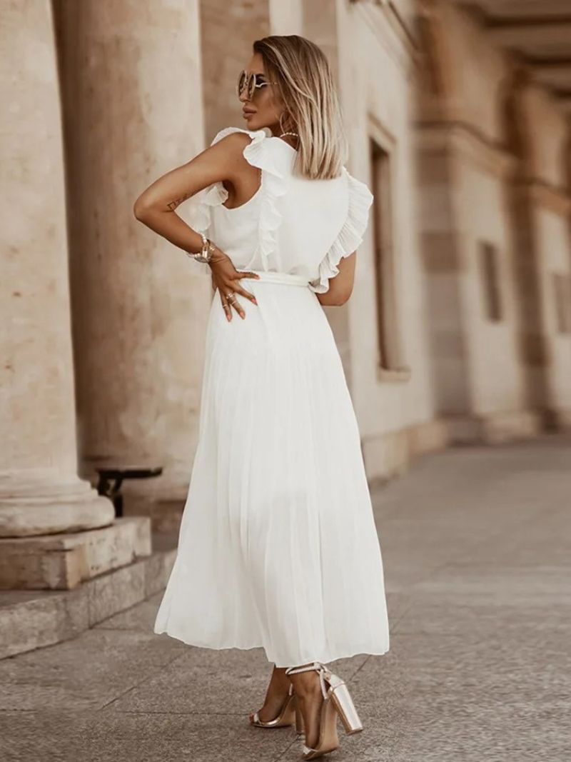 Viola™ - Chiffon Dress Pleated and Elegant