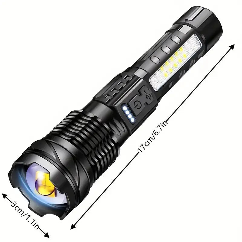 OutdoorHaven Militaire Zaklamp - 5000 lumen