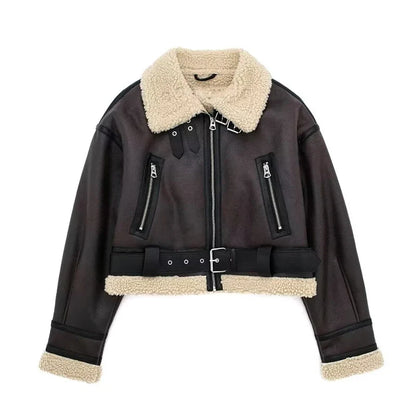 Willshela l Zipper Vintage Jackets