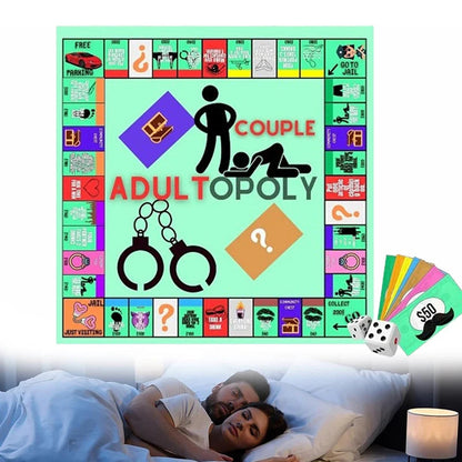 Adultopoly - Board Game | Monopoly for Adults 