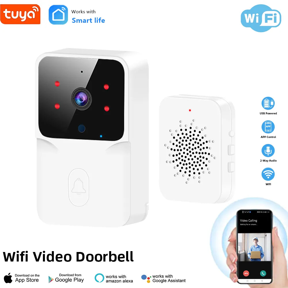 Tuya SecureCam™ | Smart Doorbell Camera | Long Standby Battery