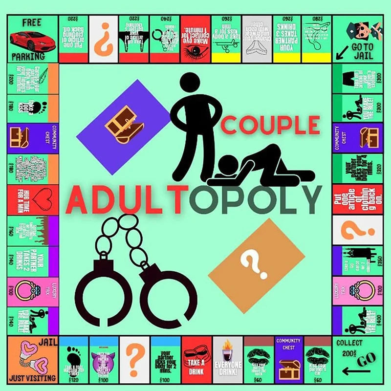 Adultopoly - Board Game | Monopoly for Adults 