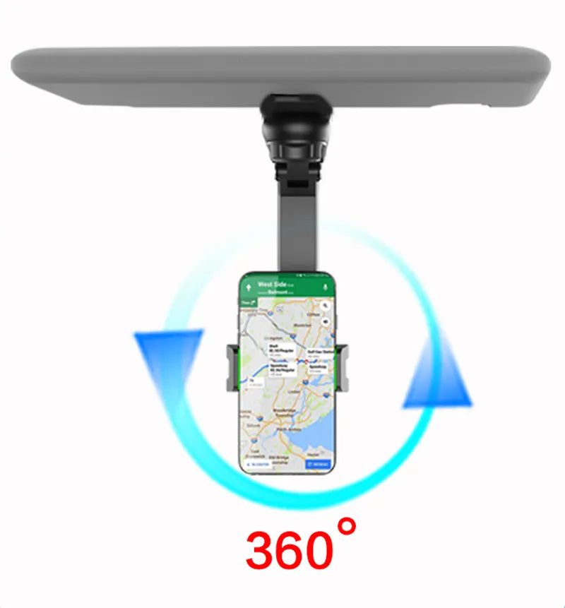 AutoMount360™ | Kantelbare en Intrekbare Telefoonhouder voor in de Auto