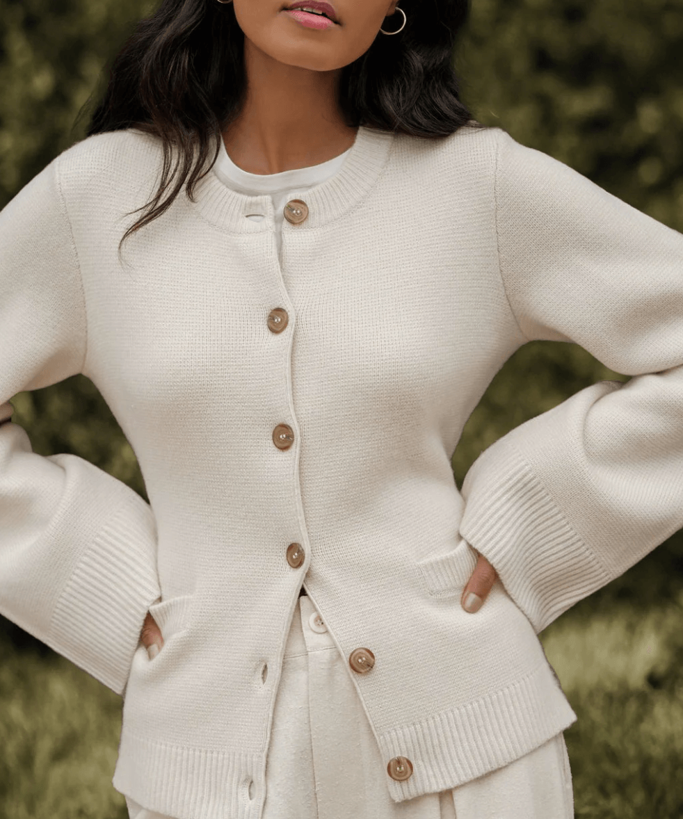 Liya™ | Cardigan Met Wijde Mouw Autumn