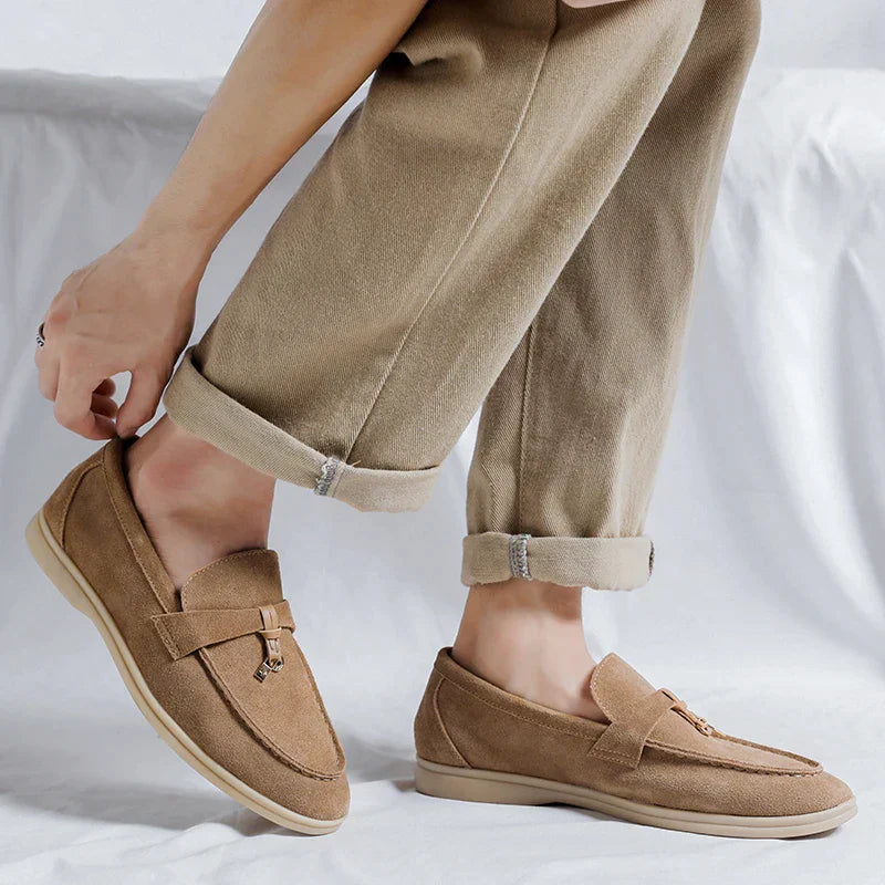 Pirlo™ Stijlvolle suede loafers