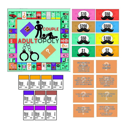 Adultopoly - Board Game | Monopoly for Adults 