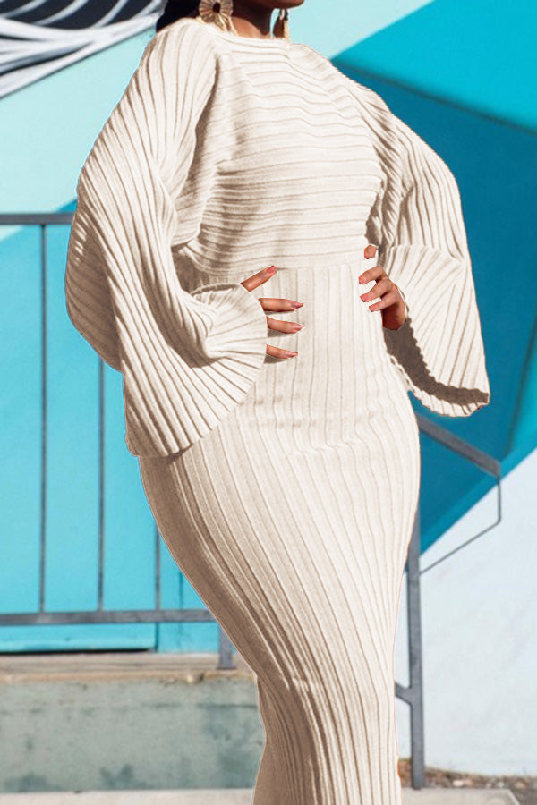 Adele™ Elegant long sleeve bodycon dress 