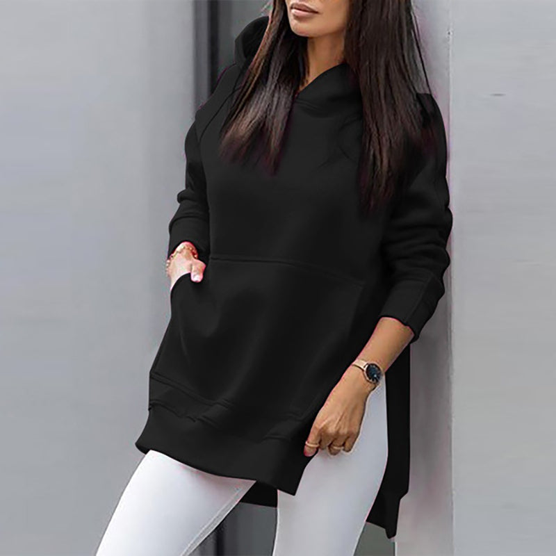 CozyChic™ | Hoodiekleid Herbst