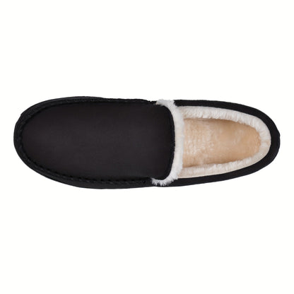 Winston - Orthopedic plain lined warm slippers