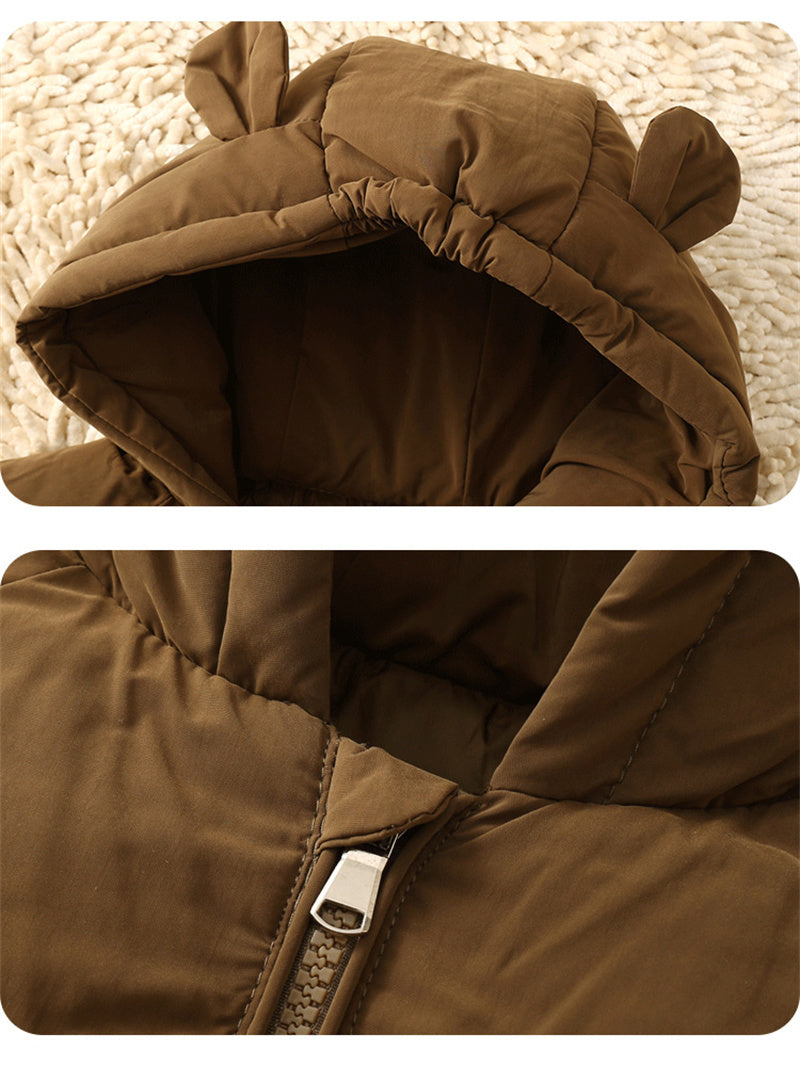 Iya™ | Baby Winter Coat (Unisex) with cute ears