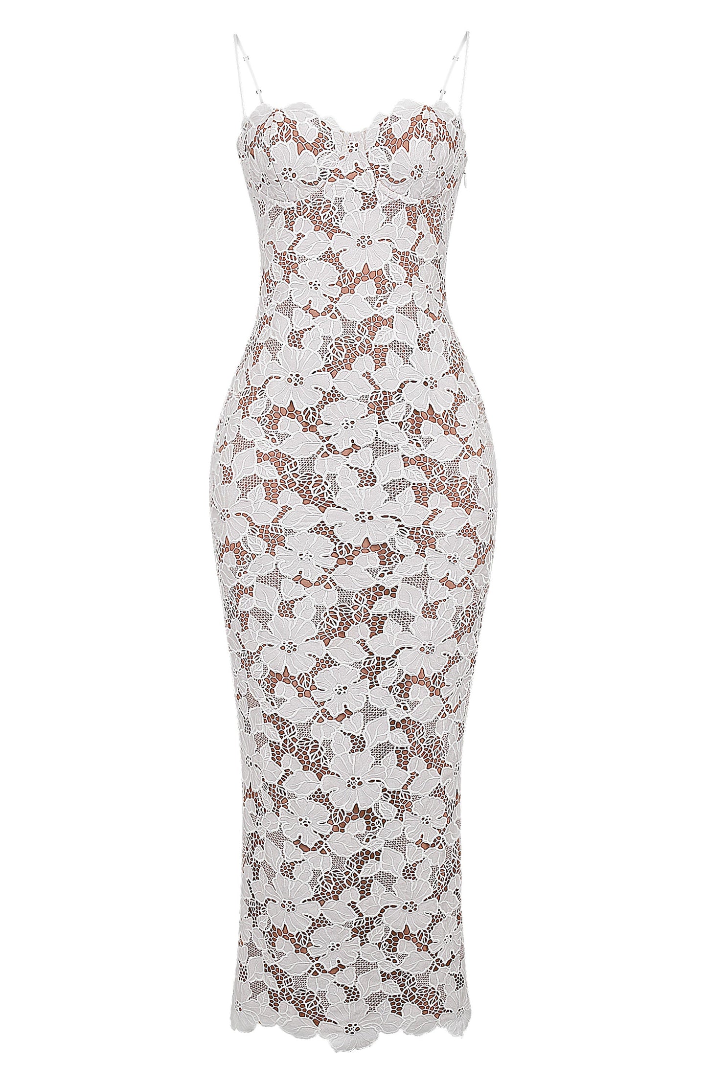 Ralyna™ - Pearl Blossom Maxi Dress