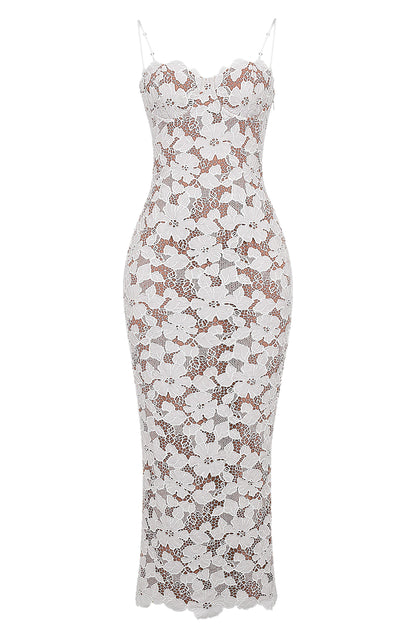 Ralyna™ - Pearl Blossom Maxi Dress