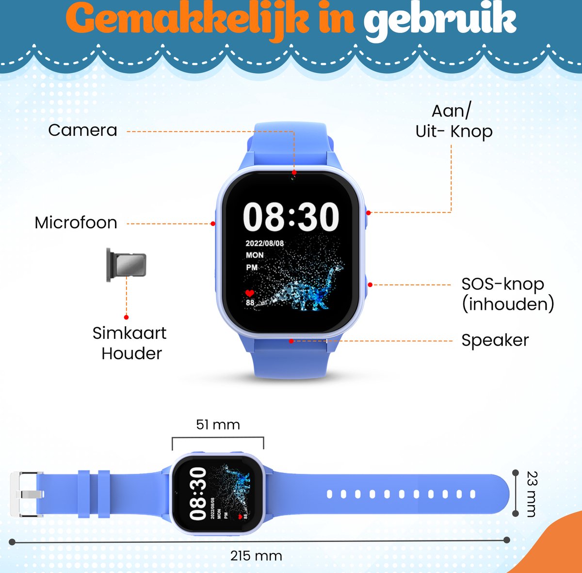 SmartGuard™ PRO | Avontuur en Veiligheid in één Smartwatch