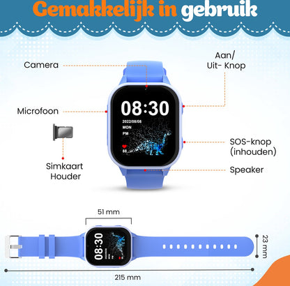 SmartGuard™ PRO | Avontuur en Veiligheid in één Smartwatch