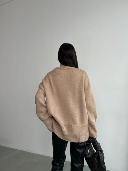 Livia | Minimalist Basic Turtleneck Sweater