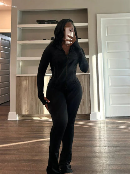 Celin | GlowFit Jumpsuit