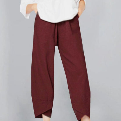 Niece™ | Casual cotton and linen trousers