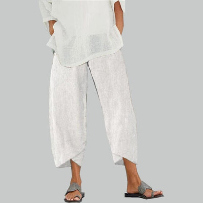 Niece™ | Casual cotton and linen trousers