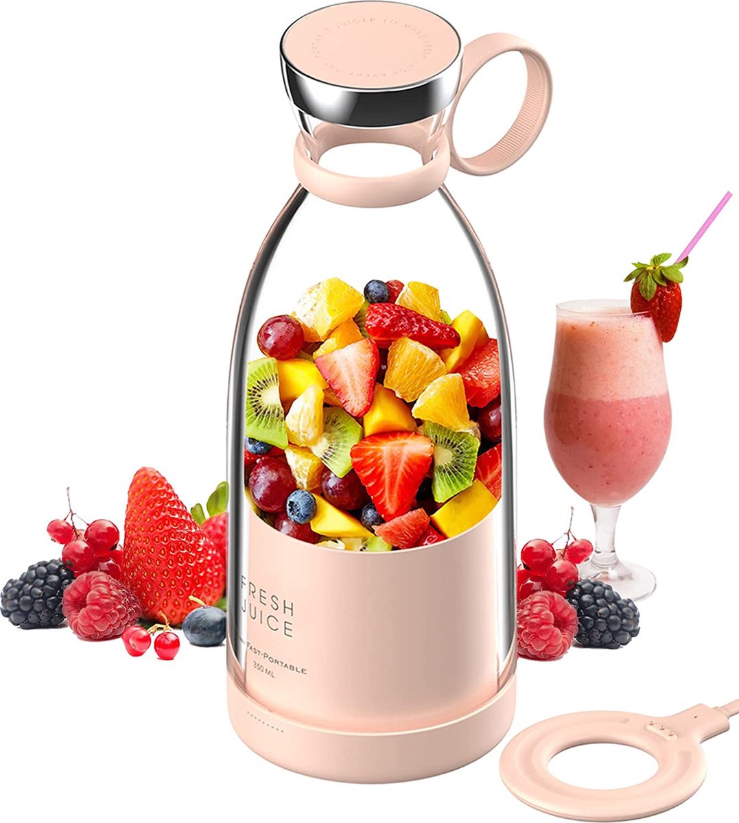 JuiceMate™ | Portable Fruit Juice Machine 