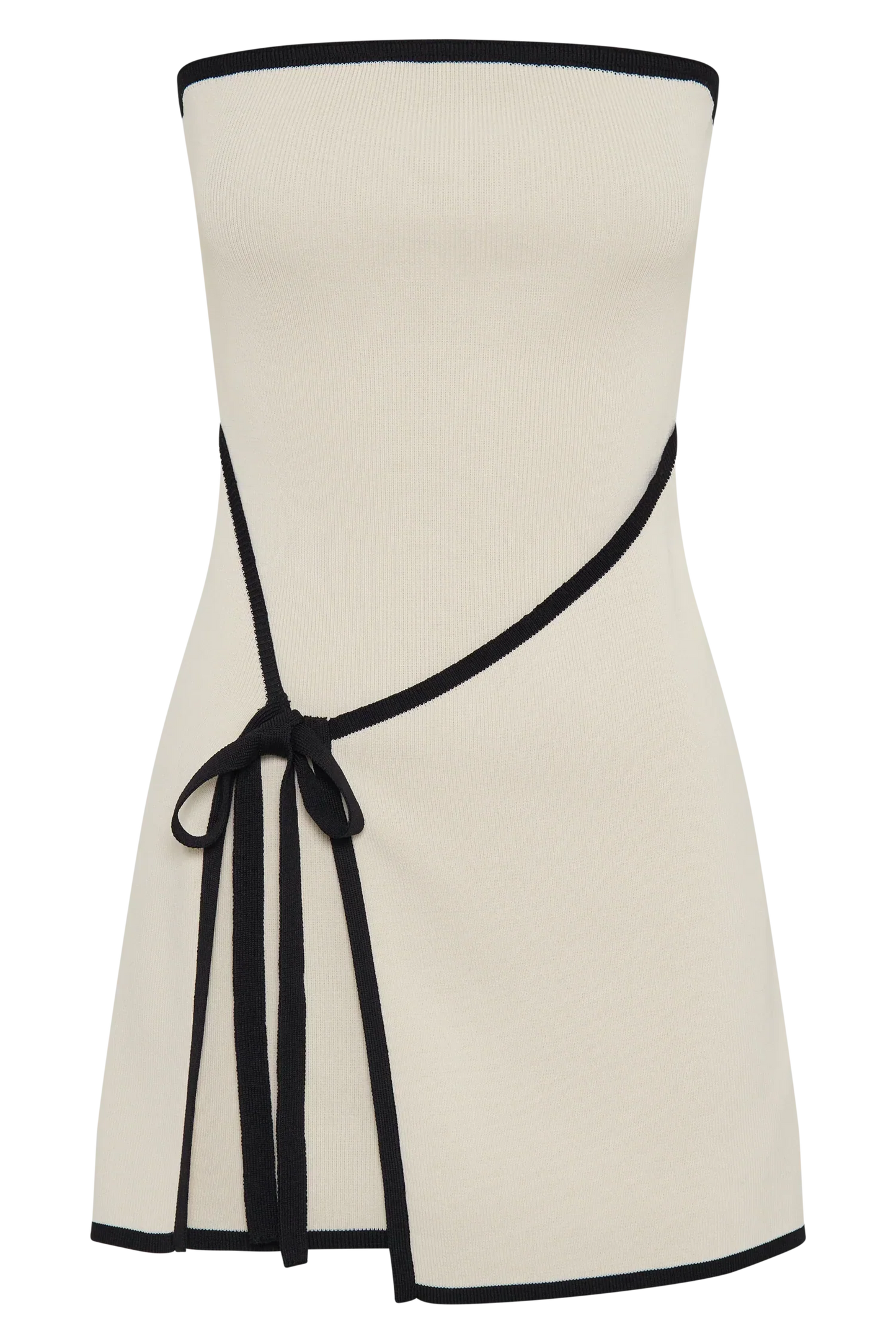 Mewena™ - Strapless Knit Mini Dress