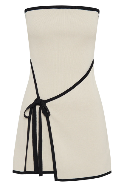 Mewena™ - Strapless Knit Mini Dress