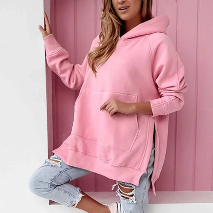 CozyChic™ | Hoodiekleid Herbst