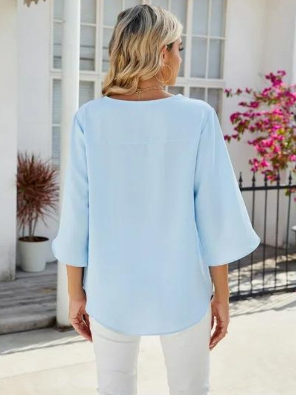 Dariba™ | Bluse mit V-Dekolleté 