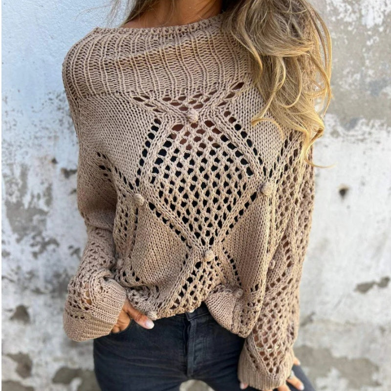 AISHA | Bequemer (ganzjähriger) Pullover