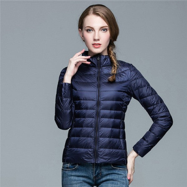 City Elegance Leichte Daunenjacke